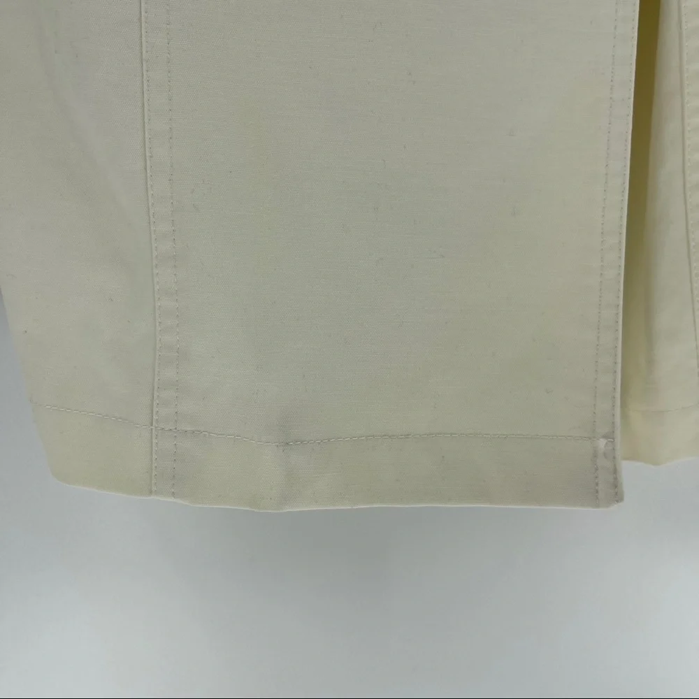 New York & Company Asymmetrical Zip Rain Coat Sz M - Picture 8 of 13